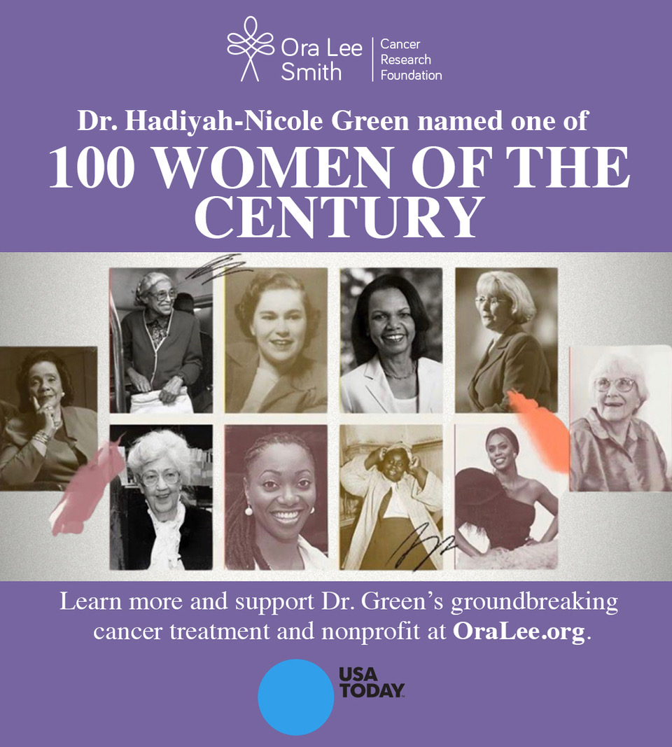 Dr. Green named USA Today Top 100 Women of the Century